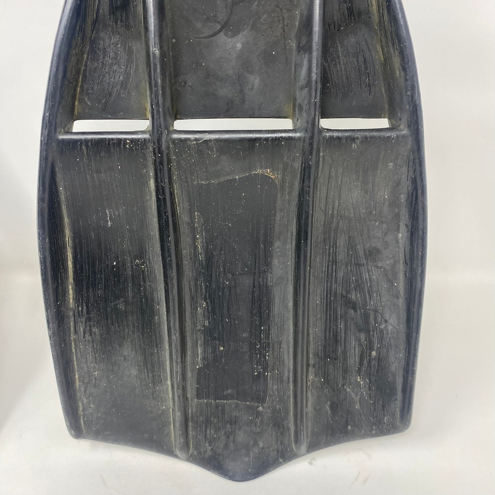 Aqua-Lung Mens 2 Rocket Fin Black US Divers Vented Scuba Diving Fins Made in USA - Picture 6 of 10